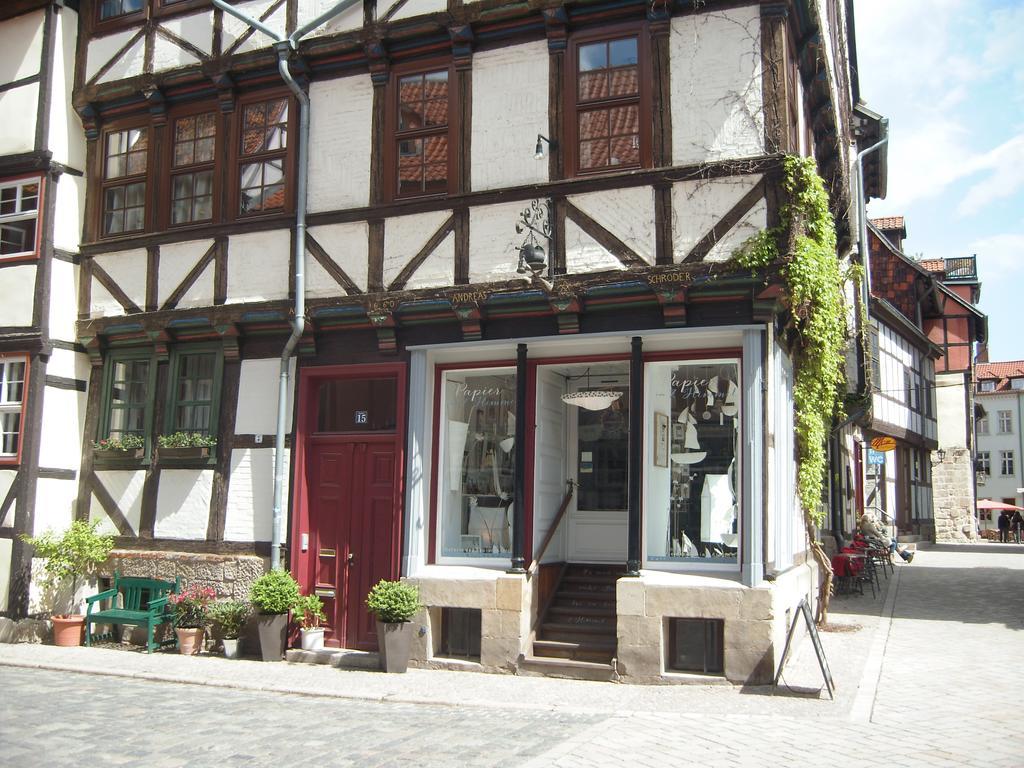 Ferienwohnungen Marktstrasse 15 Quedlinburg Exterior photo