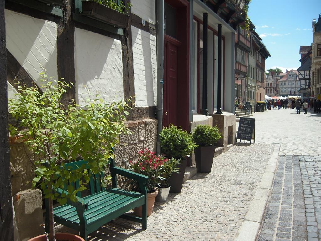 Ferienwohnungen Marktstrasse 15 Quedlinburg Exterior photo